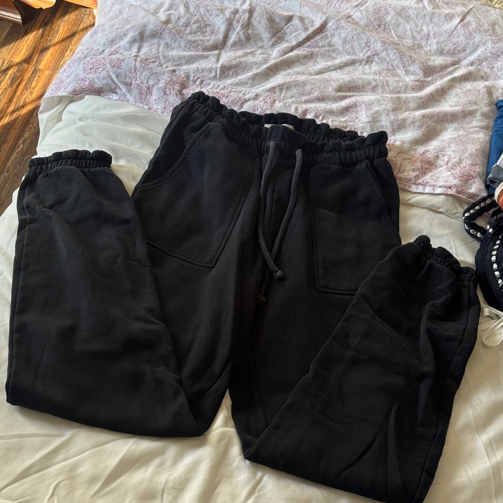 Abercrombie & Fitch Charcoal Joggers